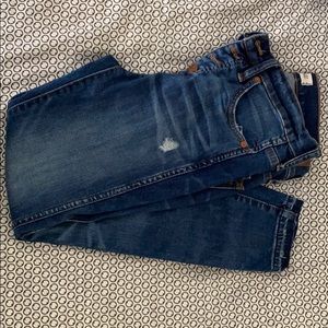Madewell 10” High Rise Skinny Jeans - Button Front
